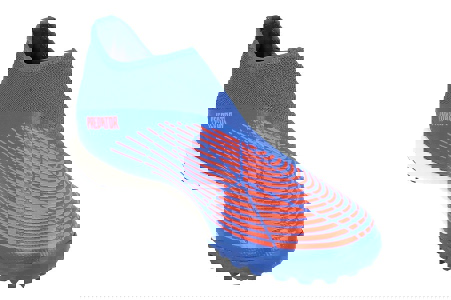 Adidas Predator Edge.3 Ll Tf Mens Football Boots Trainers  GX2630 - Blue White Orange Gx2630 - Photo 3