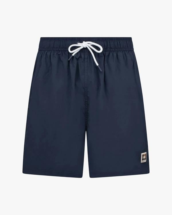 Aquascutum Mens Club Check Pocket Beach Shorts - Navy 11