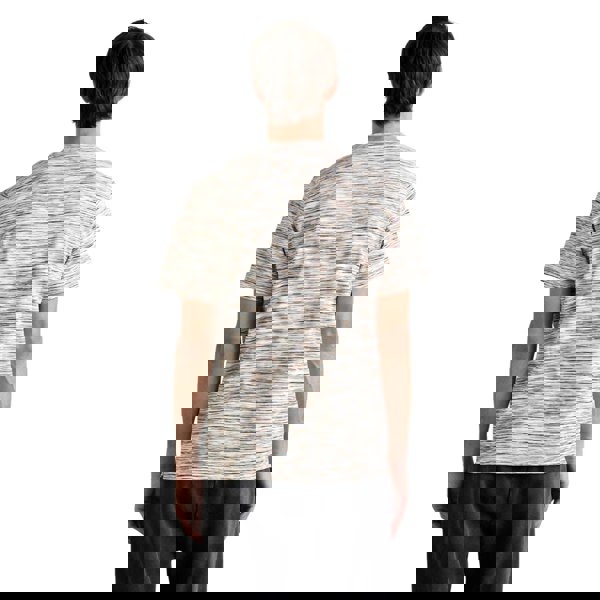 Missoni Short Sleeve T-Shirt White And Orange Space Dyed S