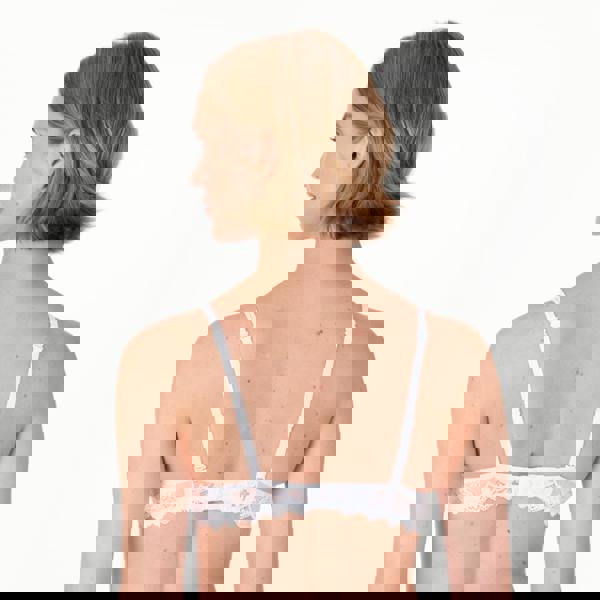 After Eden Anna Lace Single Boost Underwired Gel Bra White