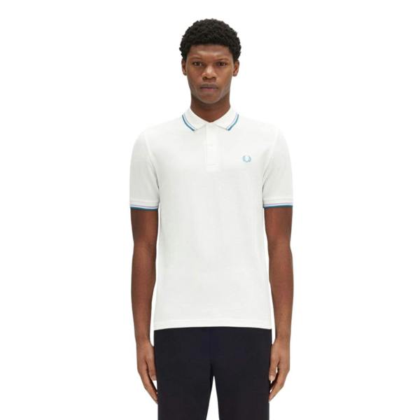 Fred Perry Twin Tipped Snow White Polo Shirt XXXL