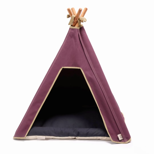 Pooch and Paws Teepee & Dog Mat Combination Set