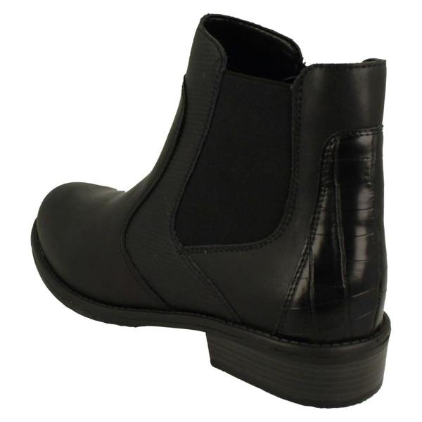 Remonte Ladies Remonte Low Heel Elasticated Casual Chelsea Boots D0F70