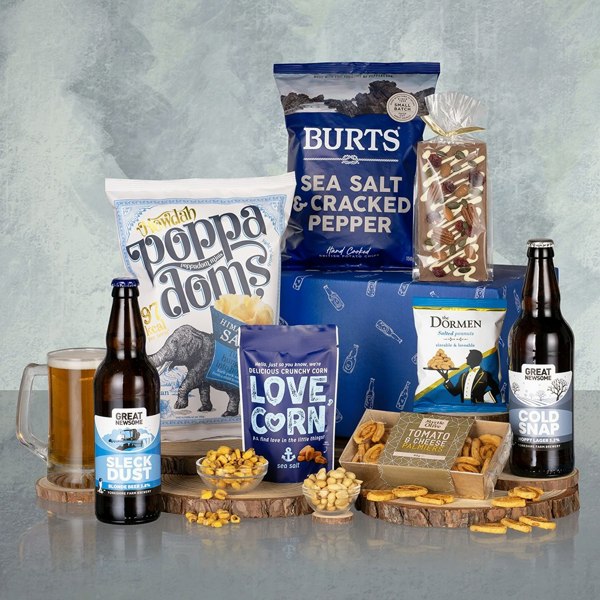 Boys Night In Beer and Nibbles Christmas Gift for Him
