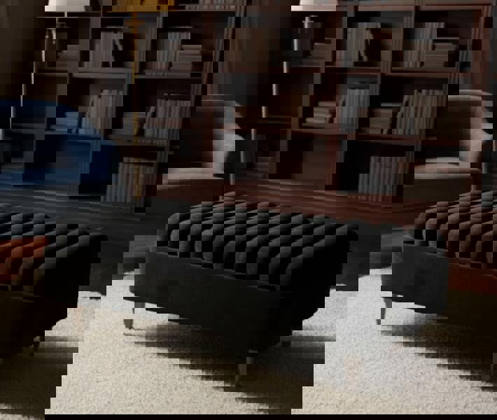 ISTOOLS Romo Panel Ottoman Bench Seat – Stylish Coffee Table & Comfortable Seating for Living Rooms UK