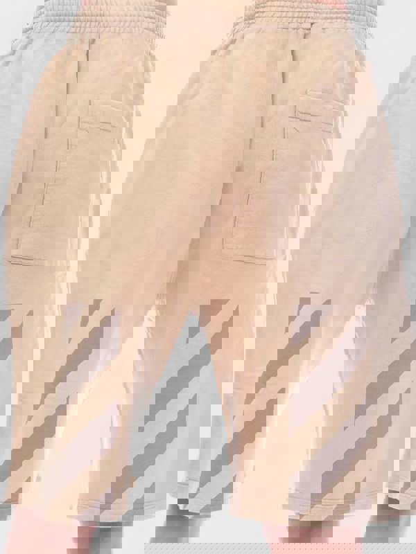 Off-White Diag Tab Vintage Skate Sweatshorts Dark Sand