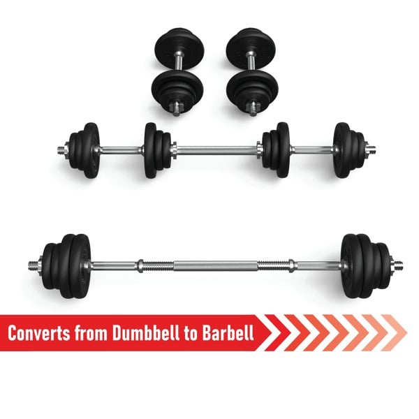 Body Revolution Cast Iron Dumbbell Set 15 kg - 50 kg - Body Revolution