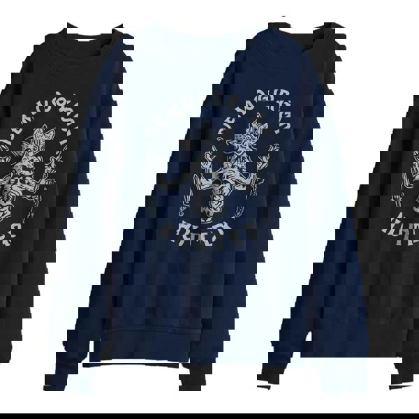 Stranger Things Childrens/Kids Demogorgon Hunter Sweatshirt - Navy - 