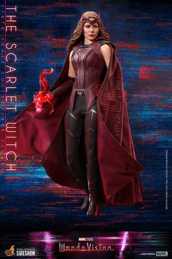 Hot Toys The Scarlet Witch WandaVision Action Figure 1:6 Scale Hot Toys 907935