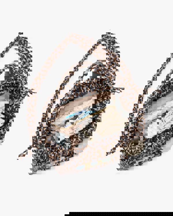 Tiba + Marl Mini Luna Drawstring Stroller Bag Leopard Print