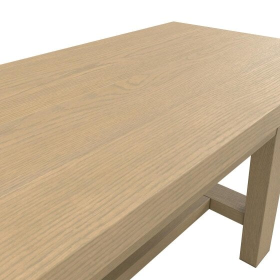 Wyld Haus Arklow Latte Wooden Bench