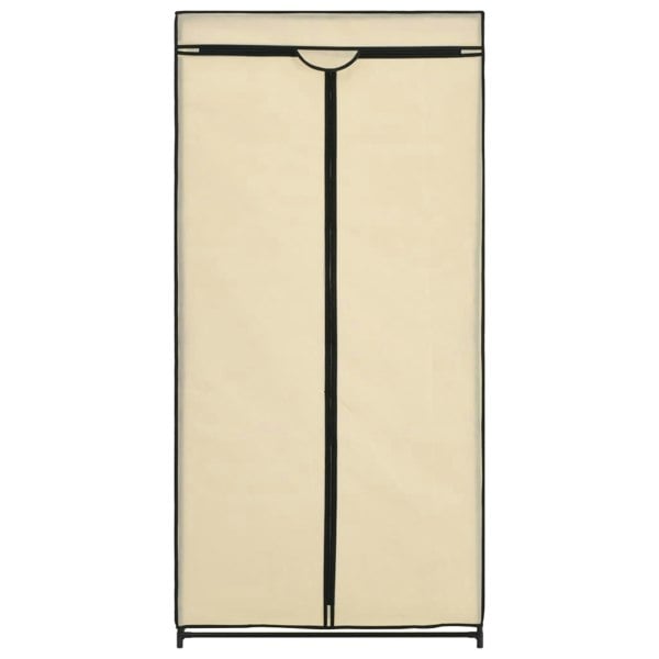 Berkfield Wardrobe Cream 75x50x160 cm