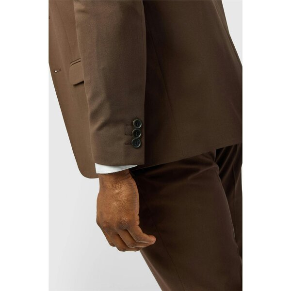 Limehaus Slim Fit Brown Jacket