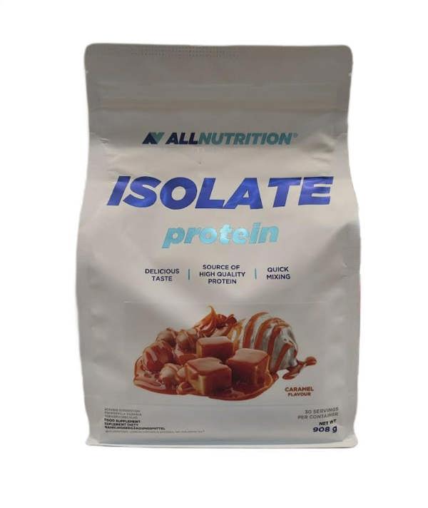 Allnutrition Isolate Protein, Caramel - 908g