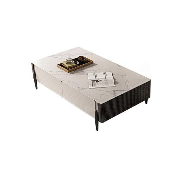 LUOLUO Rectangular Coffee Table With TV Stand-Weilai Concept-Weilai Concept