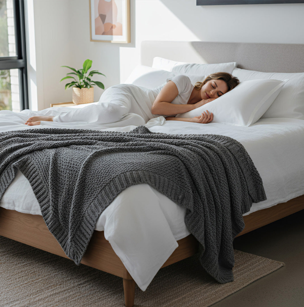 Anypillow Pillowcase 51x66cm White Pure Real Silk For Comfortable And Relaxing Home Bed