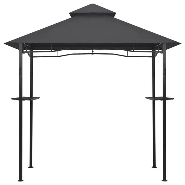 Berkfield BBQ Gazebo 240x150x255 cm Anthracite Steel