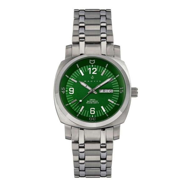 Nautis Stealth Bracelet Watch w/Day/Date