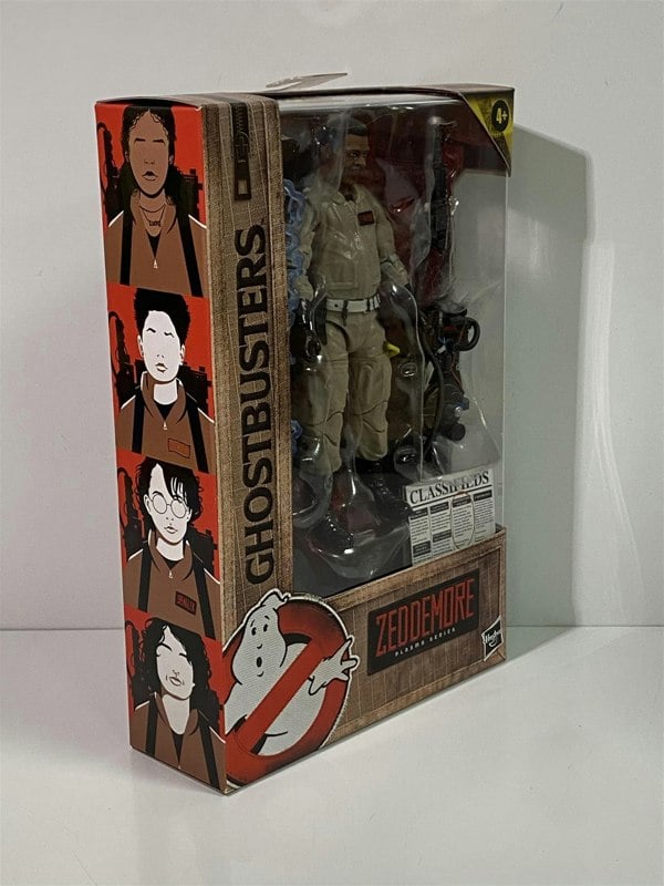 zeddemore ghostbusters plasma series hasbro f2504
