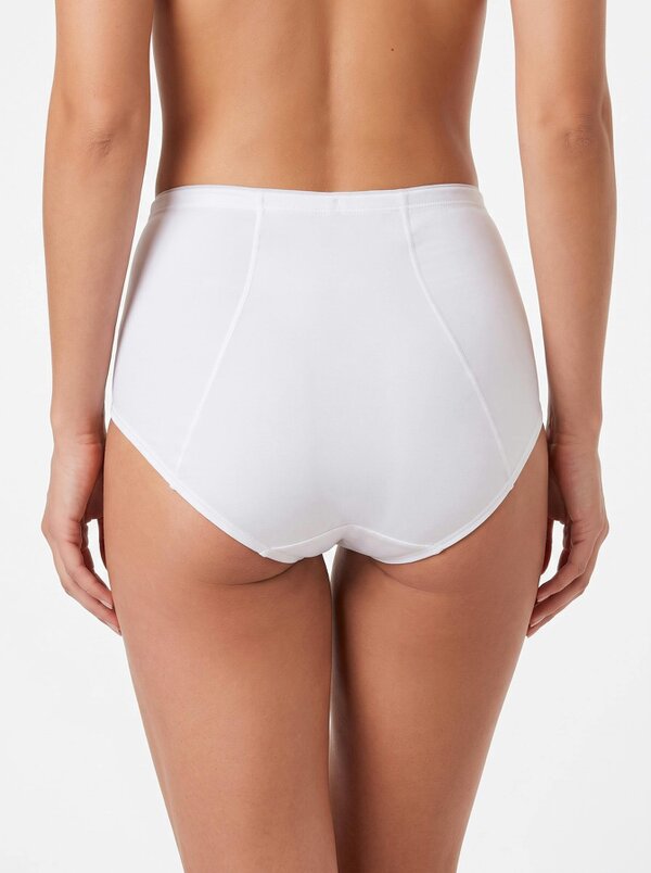 Camille Womens Two Pack Smooth Double Layered Full Control Briefs