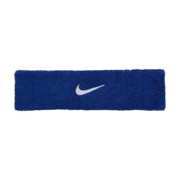 Nike Classic Swoosh Headband - Royal Blue/White - 