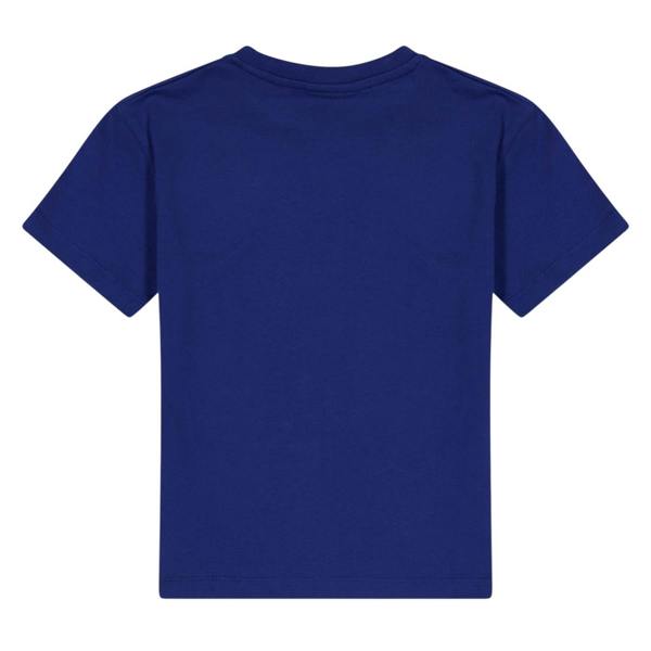 Off White Childrens/Kids Full Logo Regular T-Shirt - Blue - 