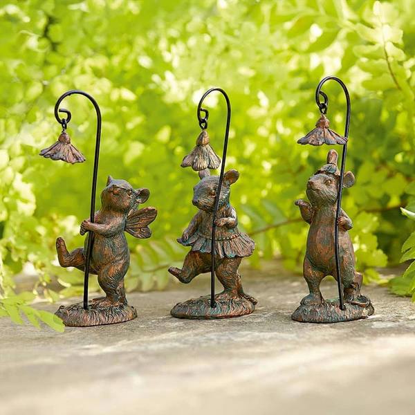 Museum Selection Trio of Fairy Mice - Home Decor