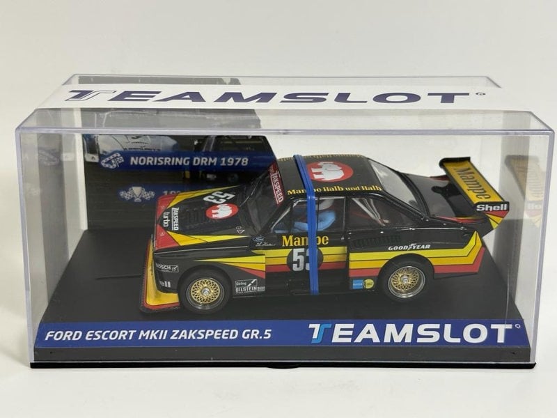 Team Slot Teamslot 13101 Ford Escort MKII Zakspeed GR 5 DRM Norisring 78 Armin Hahne 1:32