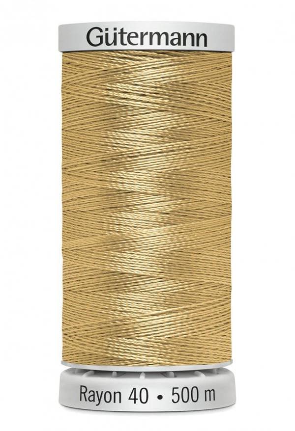 Gutermann No 40 Sulky Rayon Embroidery Thread 500m Rayon Thread Suitable For Embroidery