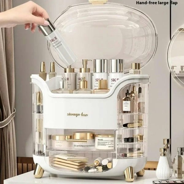 smartbies Large Capacity Makeup Storage Organiser Box