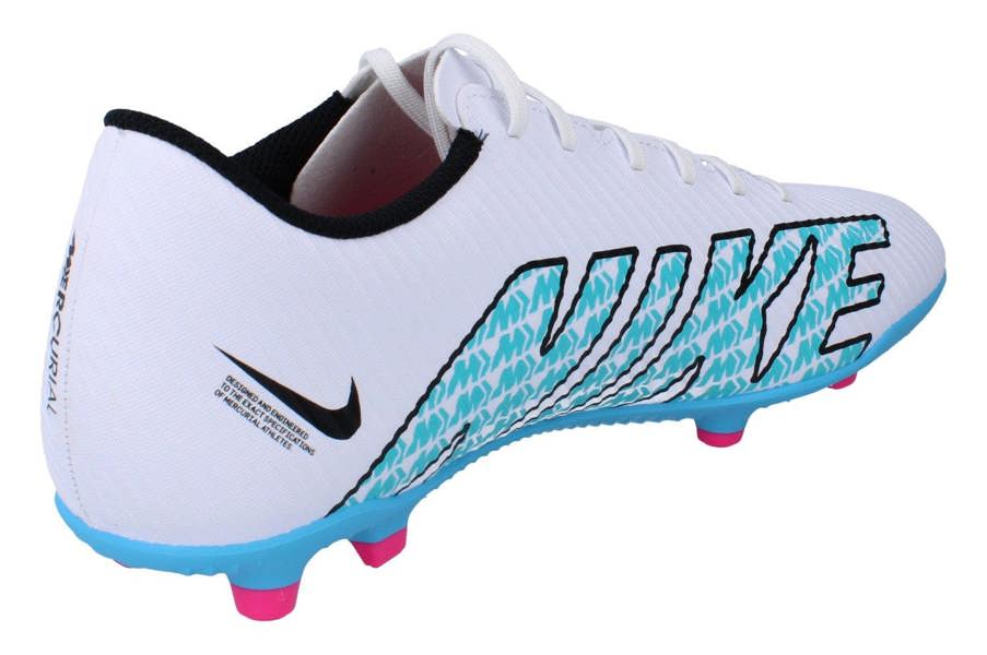 Nike Vapor 15 Club Fg/Mg Mens Football Boots Dj5963 Sneakers Shoes  146 - White Baltic Blue Pink Blast 146 - Photo 2