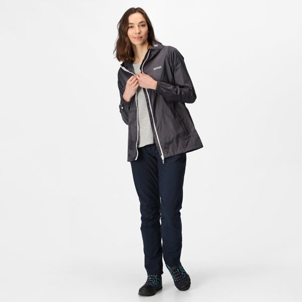 Regatta Women's Pack It III Waterproof Jacket - Seal Grey