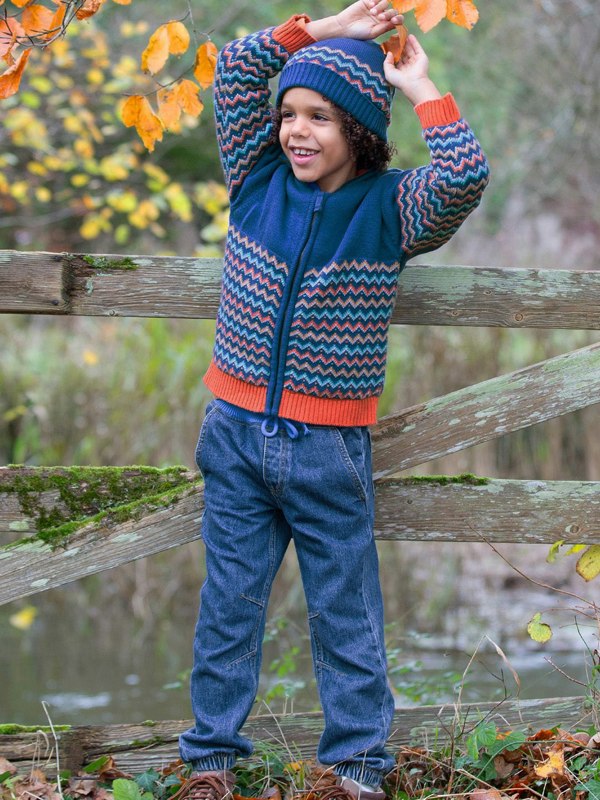 Kite Boys Organic Hygge Jacket Zigzag