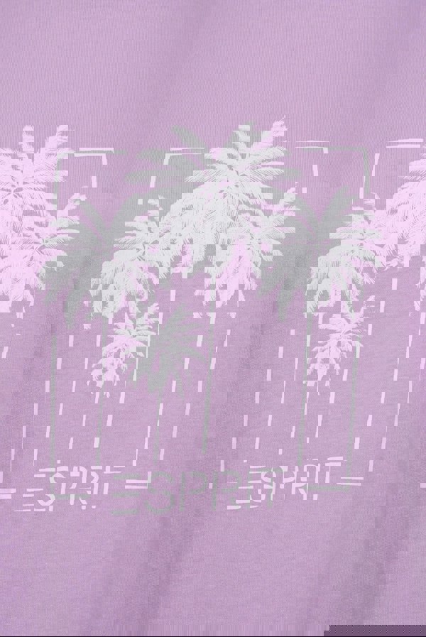 Esprit Ladies T-Shirt Pattern 8 Purple