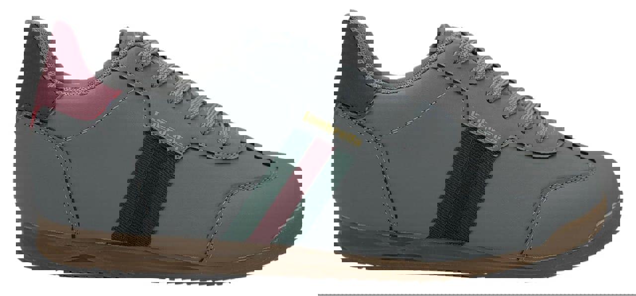 Lambretta Tackle Mens Casual Smart Lace Up Retro Trainers