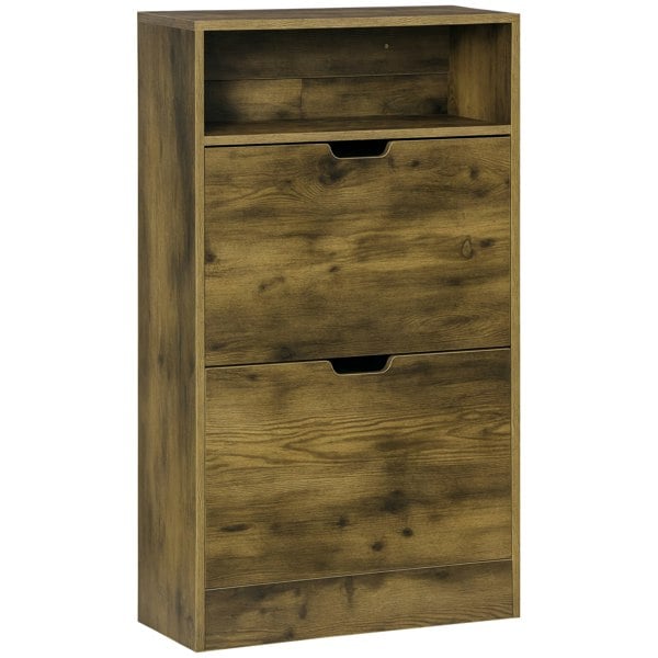 Flip-down Shoe Cabinet