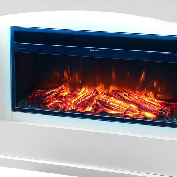 34 Inch Electric Fireplace Suite Temperature Adjustment Room Heater 1800W Fireplaces Living and Home