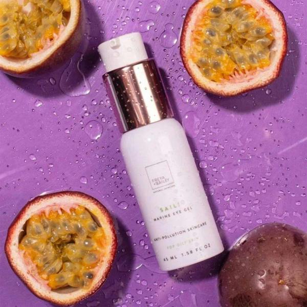 Aquarius Freya + Bailey Sail Marine Eye Gel Arnica Seaweed Algae Passion Fruit 15ml