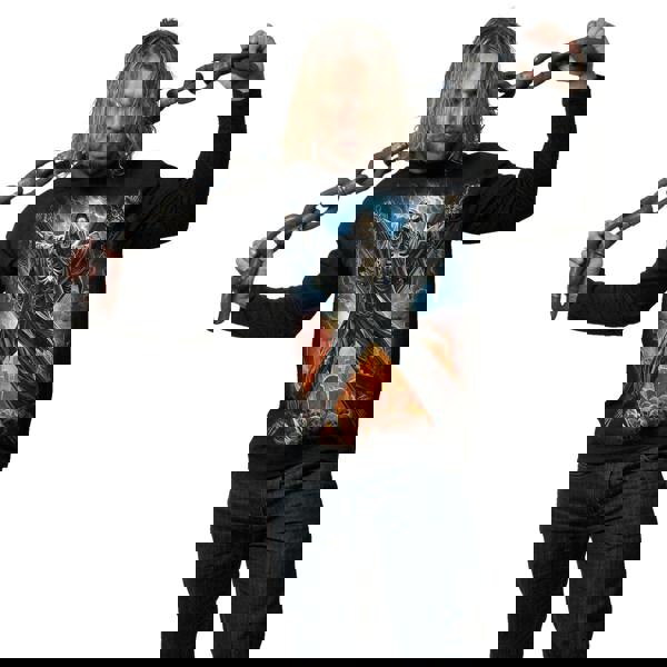 CROSSED OVER - Longsleeve T-Shirt Black