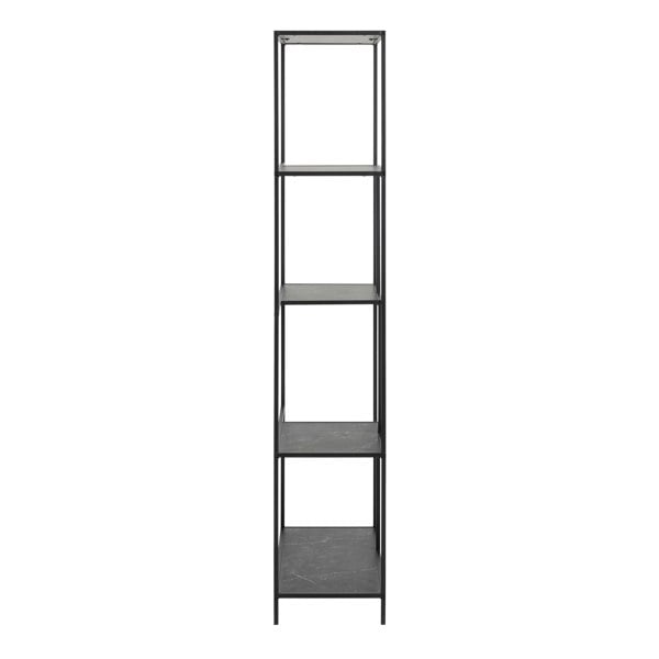 Furniture To Go Infinity Bookcase with 4 shelves in Black