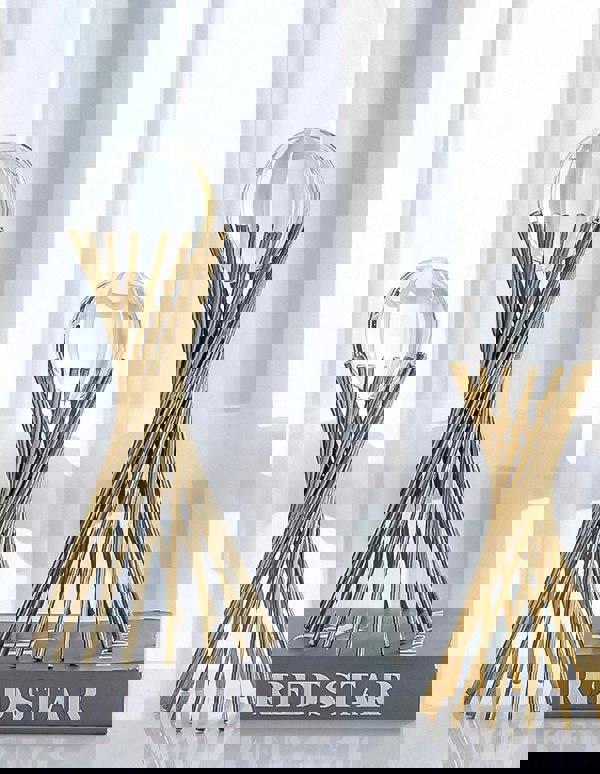 ANYHOUZ 34cm Crystal Ball Tabletop Home Decor Modern Art Living Room Display House Decorative Crafts Metal Ornaments