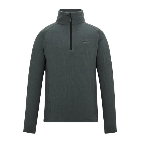 Regatta Great Outdoors Mens Montes Funnel Neck Fleece Jumper - Dark Storm - Dark Storm - 100% Polyester