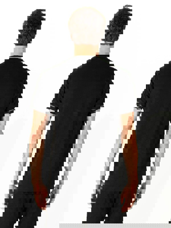 Luke 1977 Hyde Textured T-Shirt - Black