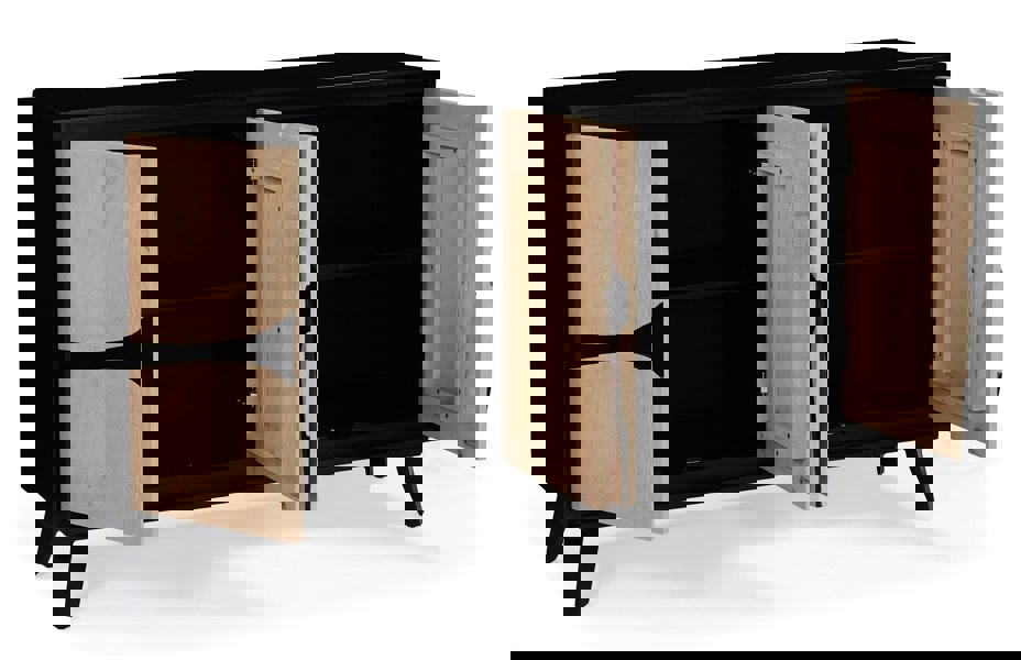 IH Design Dusk Mango Wood Wide Sideboard