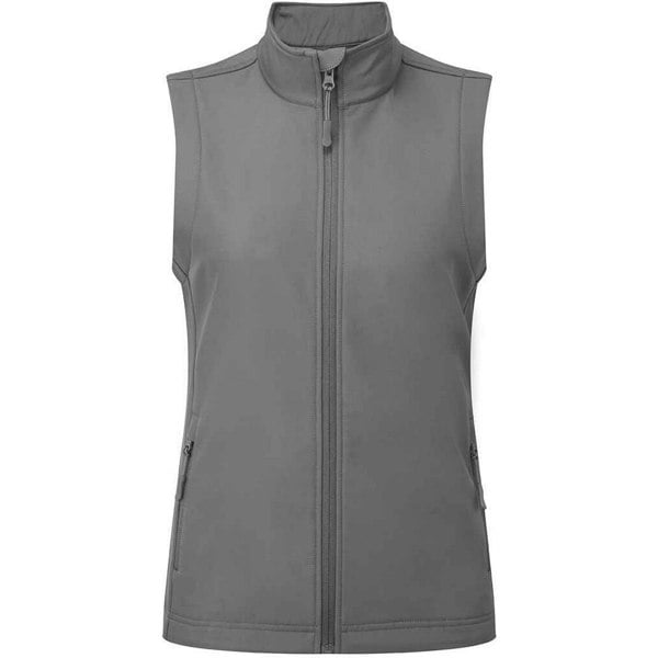 Premier Womens Windchecker Gilet - Dark Grey