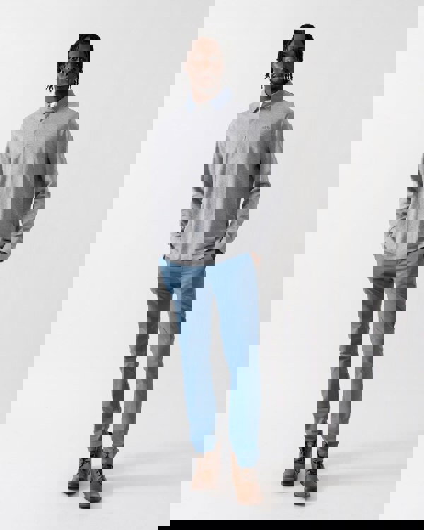 GANT Mens Regular Fit Chambray Heavy Rugger - 93 Grey Melange