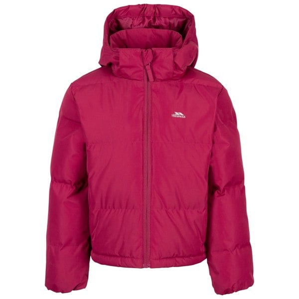 Trespass Girls Missie Logo Jacket - Berry