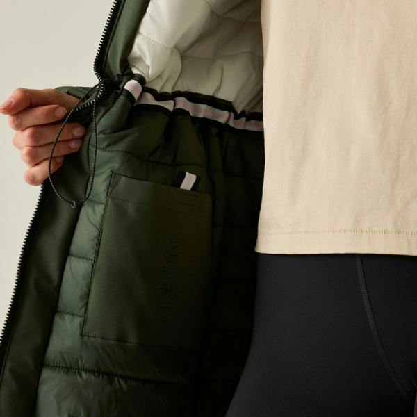 Regatta Womens/Ladies Waterproof Insulated Jacket - Dark Khaki - 