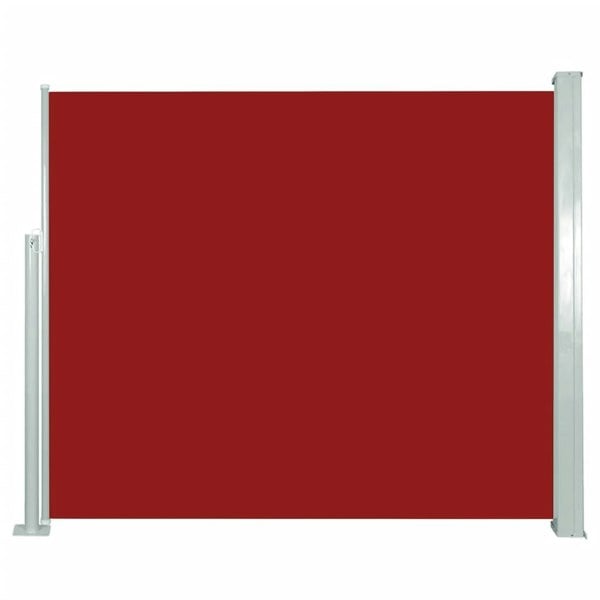 Berkfield Retractable Side Awning 120 x 300 cm Red