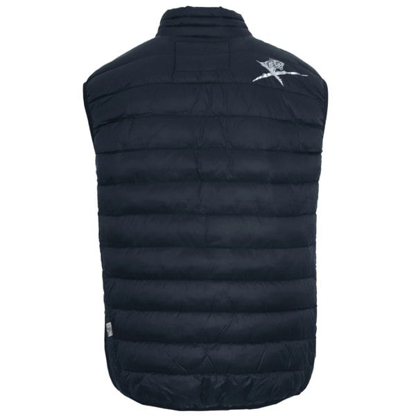 Plein Sport Patch Logo Blue Gilet Jacket